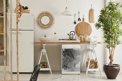 Capa magnética para máquina de lavar louça Abstração