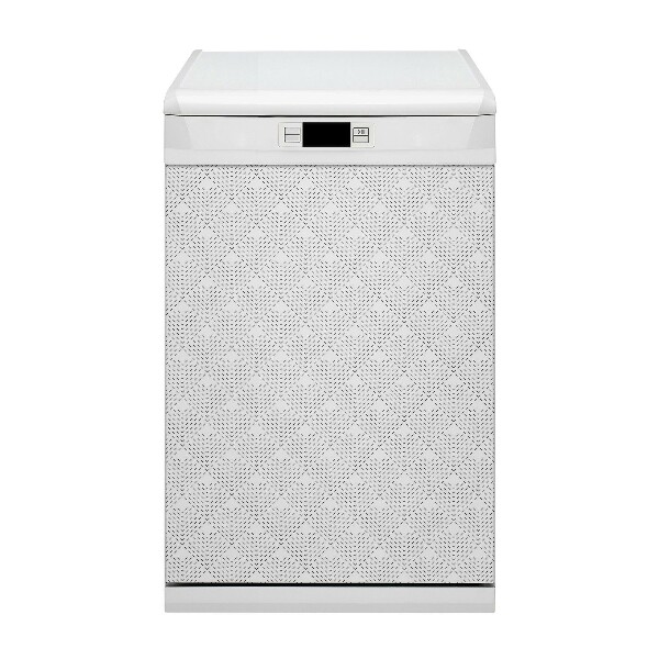 Painel magnético para máquina de lavar louça Padrão geométrico