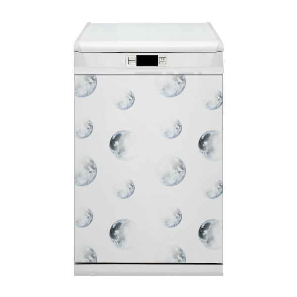 Painel magnético para máquina de lavar louça A pintura das Luas