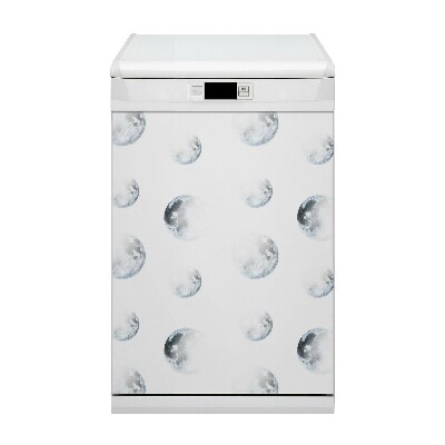 Painel magnético para máquina de lavar louça A pintura das Luas