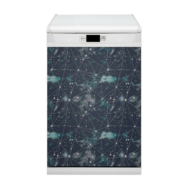 Painel magnético para máquina de lavar louça Céu noturno