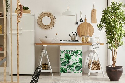 Painel magnético para máquina de lavar louça Pontos e traços