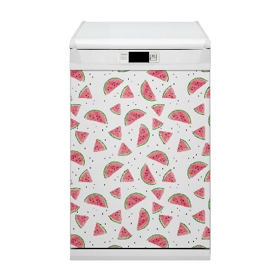 Painel magnético para máquina de lavar louça Chuva de melancia