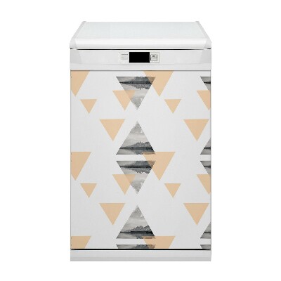 Capa magnética para máquina de lavar louça Paisagem do lago