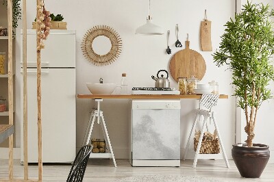 Capa magnética para máquina de lavar louça Céu nublado