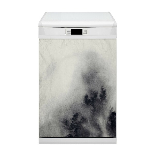 Painel magnético para máquina de lavar louça Manchas de tinta