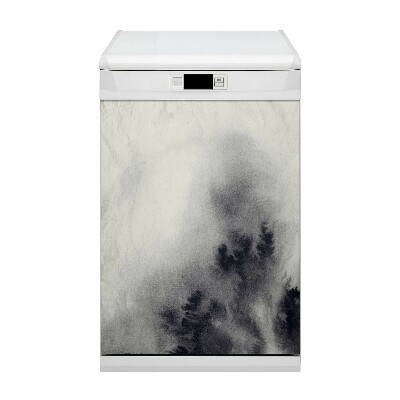 Painel magnético para máquina de lavar louça Manchas de tinta