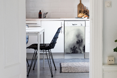 Painel magnético para máquina de lavar louça Manchas de tinta