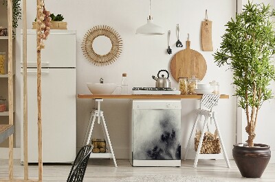 Painel magnético para máquina de lavar louça Manchas de tinta