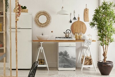 Painel magnético para máquina de lavar louça Imagem da Vila