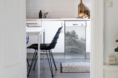 Painel magnético para máquina de lavar louça Imagem da Vila