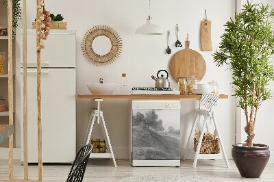 Painel magnético para máquina de lavar louça Imagem da Vila