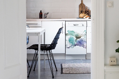 Capa magnética para máquina de lavar louça Tinta colorida