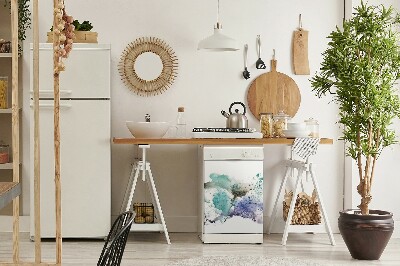 Capa magnética para máquina de lavar louça Tinta colorida