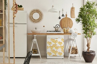 Painel magnético para máquina de lavar louça Favos de mel