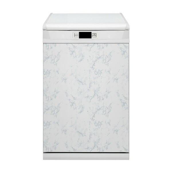 Capa magnética para máquina de lavar louça Arte em mármore