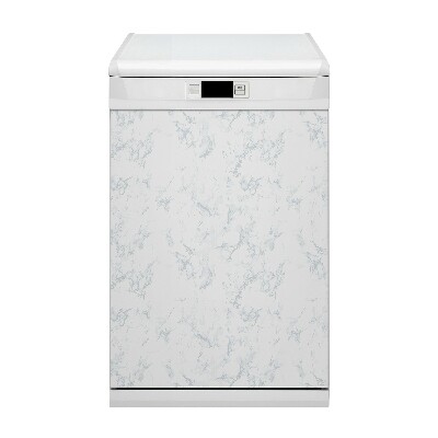 Capa magnética para máquina de lavar louça Arte em mármore