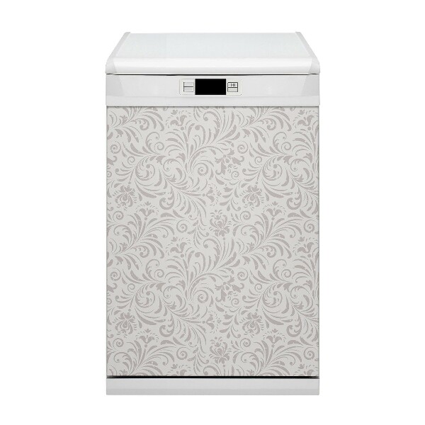 Painel magnético para máquina de lavar louça Padrão vintage