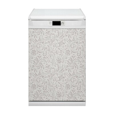 Painel magnético para máquina de lavar louça Padrão vintage