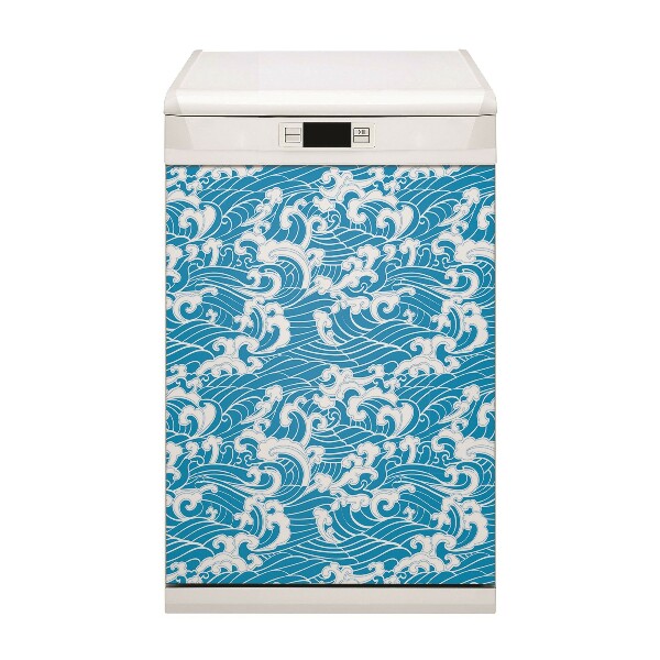 Painel magnético para máquina de lavar louça Ilha do Havaí