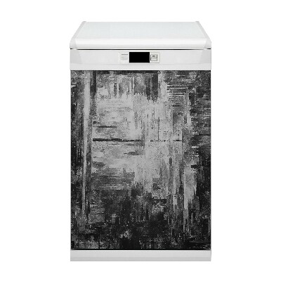 Capa magnética para máquina de lavar louça Flor tropical