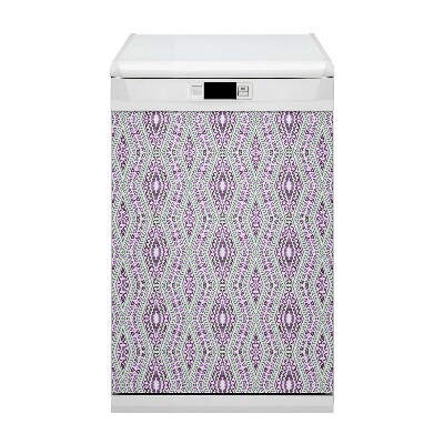 Capa magnética para máquina de lavar louça Padrão marroquino