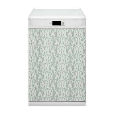 Painel magnético para máquina de lavar louça Geometria da arte