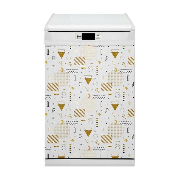 Painel magnético para máquina de lavar louça O mundo das figuras