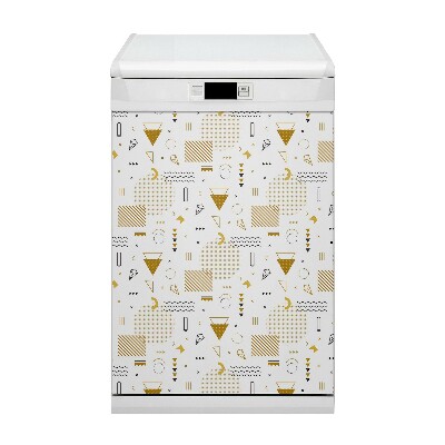 Painel magnético para máquina de lavar louça O mundo das figuras