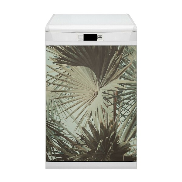 Capa magnética para máquina de lavar louça arbusto de banana