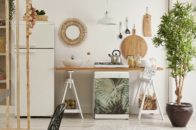 Capa magnética para máquina de lavar louça arbusto de banana