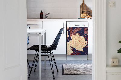 Capa magnética para máquina de lavar louça Rosa com sorveira