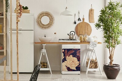 Capa magnética para máquina de lavar louça Rosa com sorveira