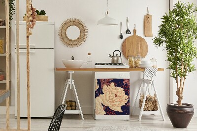 Capa magnética para máquina de lavar louça Rosa com sorveira