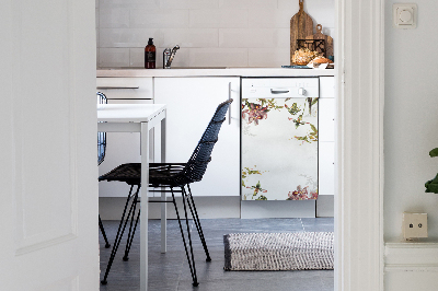 Painel magnético para máquina de lavar louça Flora exótica