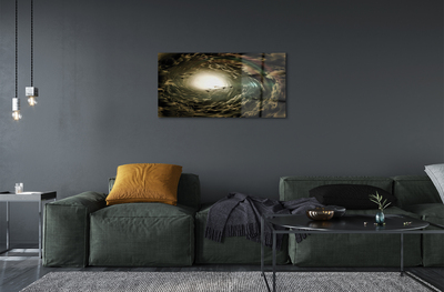 Quadro acrílico Pássaros das nuvens