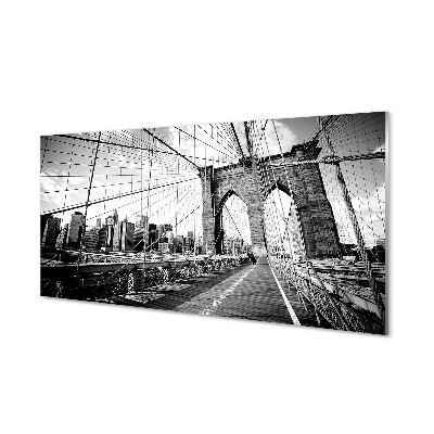 Pintura acrílica Ponte Arranha-céu