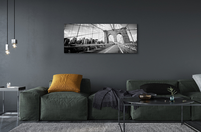 Pintura acrílica Ponte Arranha-céu