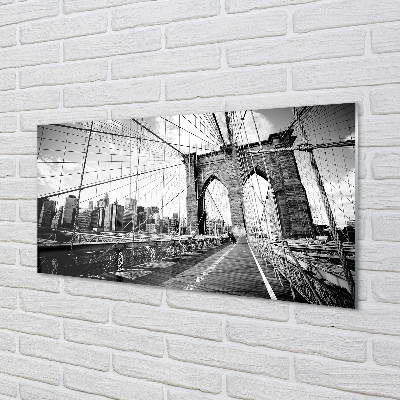 Pintura acrílica Ponte Arranha-céu