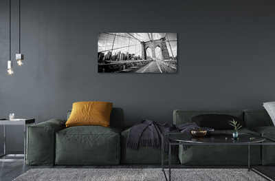 Pintura acrílica Ponte Arranha-céu