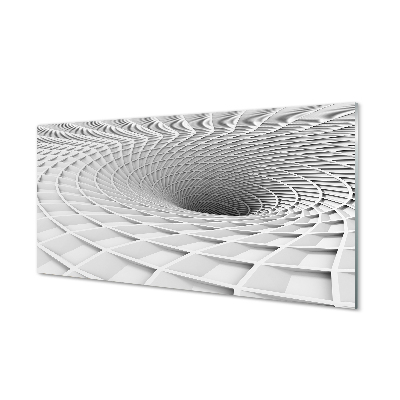 Pintura acrílica Funil 3D geométrico