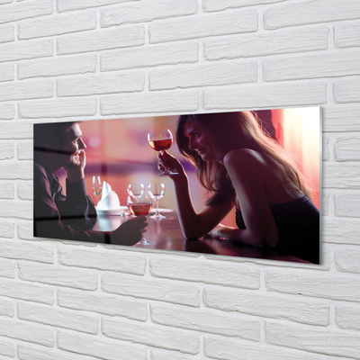 Quadro acrílico Óculos de pessoas