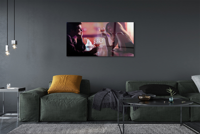 Quadro acrílico Óculos de pessoas