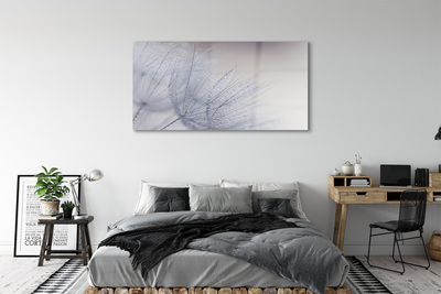 Pintura acrílica Gotas de orvalho dente-de-leão