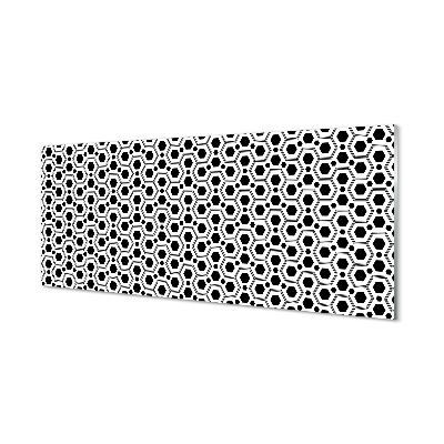 Quadro acrílico Hexágonos