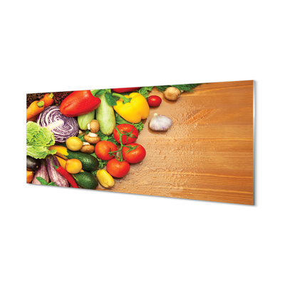 Pintura acrílica Cogumelos de abobrinha com alho