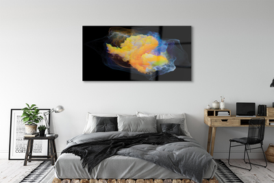 Pintura acrílica Fractais coloridos