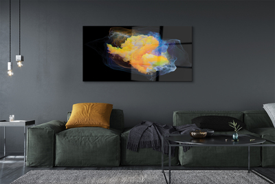 Pintura acrílica Fractais coloridos