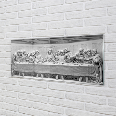 Pintura acrílica A peça A Última Ceia