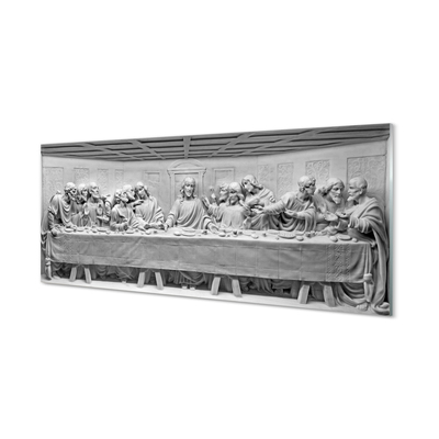 Pintura acrílica A peça A Última Ceia